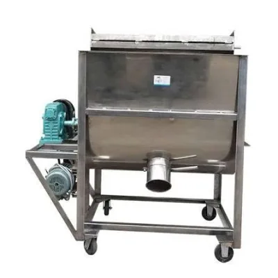 Máy trộn inox nằm ngang 500L