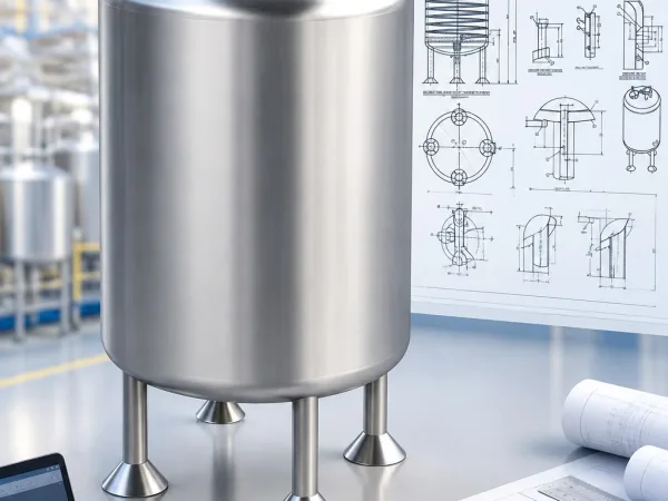 Máy trộn đứng 1000L